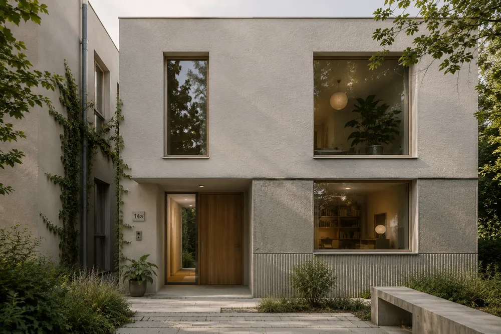 Bestand mit Green Workers